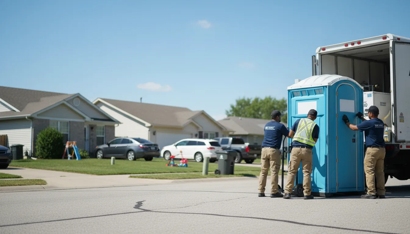 Standard Porta Potty Rentals in Davis, IL near me